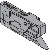 CABLOXX Фіксатор, лівий, чорний - 3