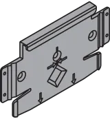 SERVO-DRIVE flex додаткова монтажна планка для холодильників, морозильних камер і посудомийних машин, темно-сірий