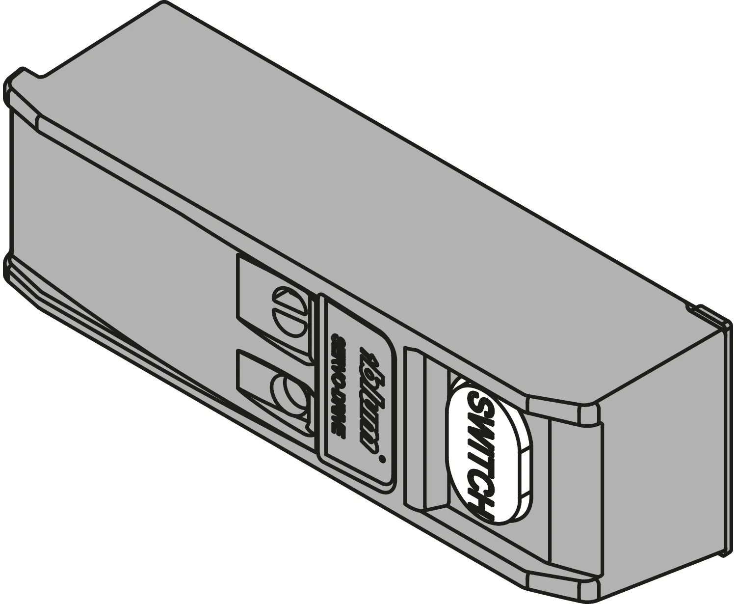 SERVO-DRIVE flex приймач радіосигналу для холодильників, морозильних камер і посудомийних машин, R7035 світло-сірий - 2