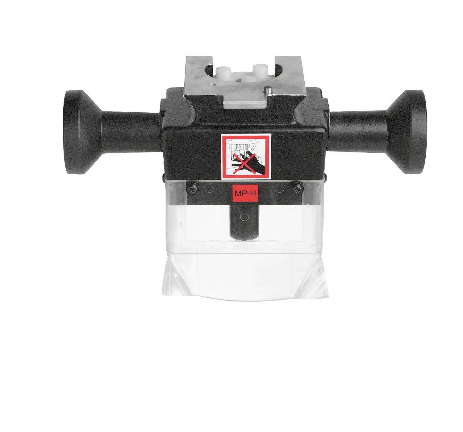 Свердлильна головка для MINIPRESS PRO, для MINIPRESS top, для PRO-CENTER (від AA), кількість шпинделів 2, із швидкозмінними патронами, прямих монтажних планок, R9011 графітовий матовий