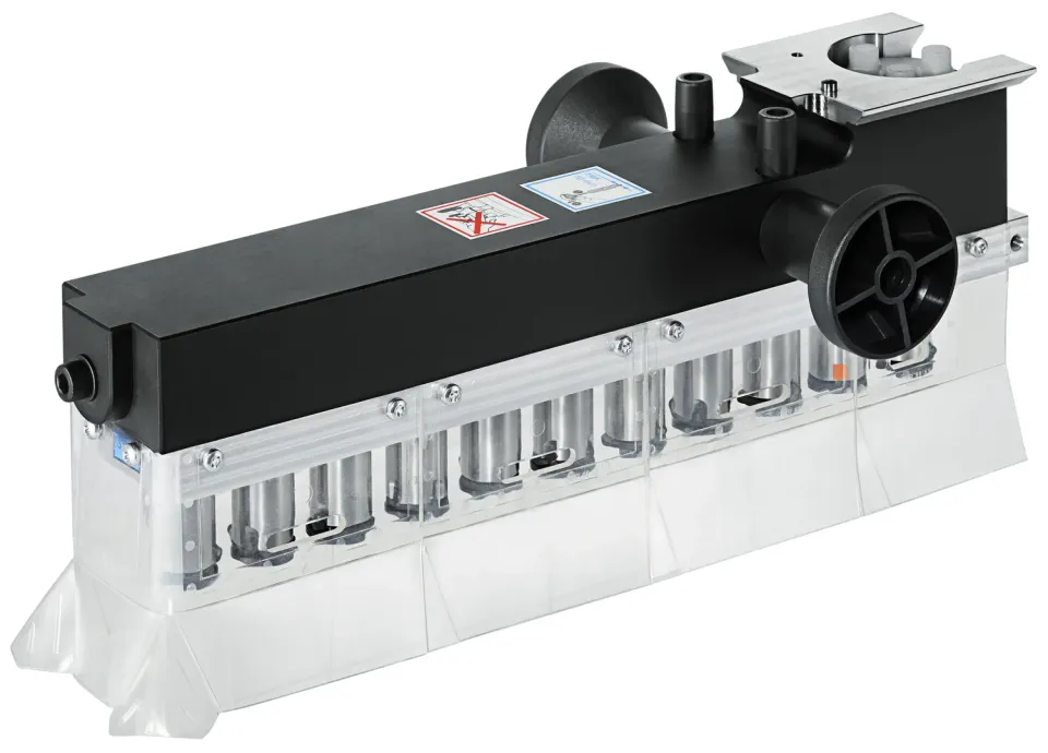 Свердлильна головка для MINIPRESS PRO, для MINIPRESS top, для PRO-CENTER, кількість шпинделів 11, із швидкозмінними патронами, Кріплення фасаду, напрямних, Силовий механізм