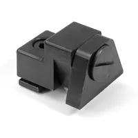 Відкидний упор для MINIPRESS M, симетрично, оцинкований чорний